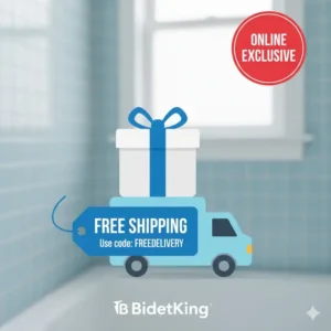 Don't miss out on free shipping! Use this bidetking discount code to get complimentary delivery on your new bidet.