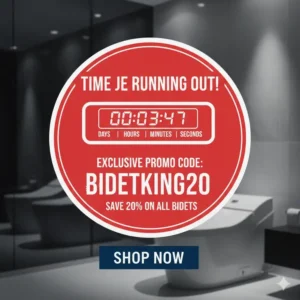 Hurry! This coupon code is expiring soon, so grab the deal on a new bidet with a bidetking discount code while you still can.