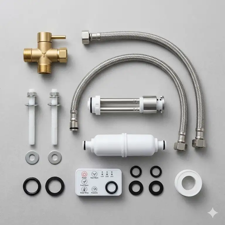 7 Must-Have bidet parts That Instantly Upgrade Your Bathroom Experience